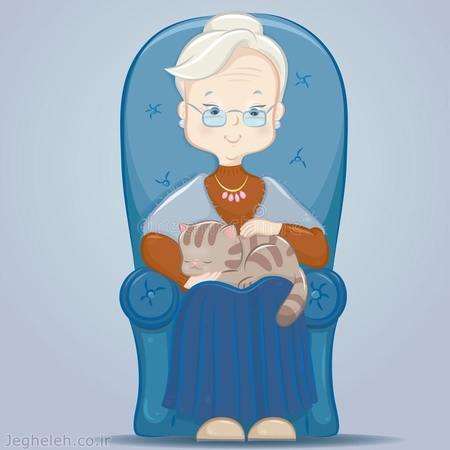 داستان گربه و پیرزن