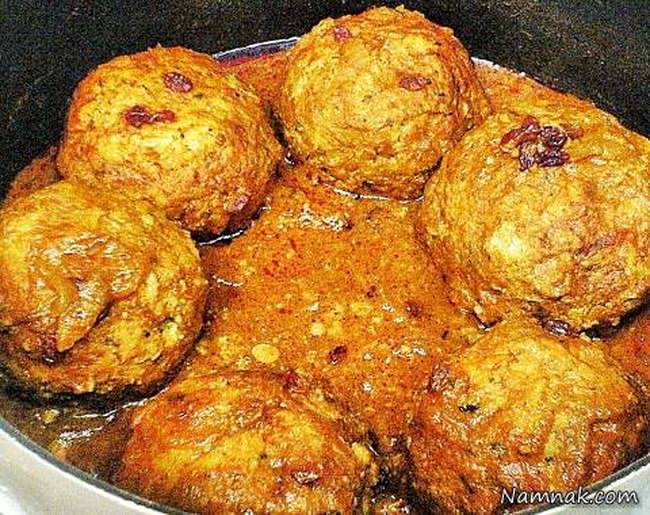 کوفته مرغ (طرز تهیه)