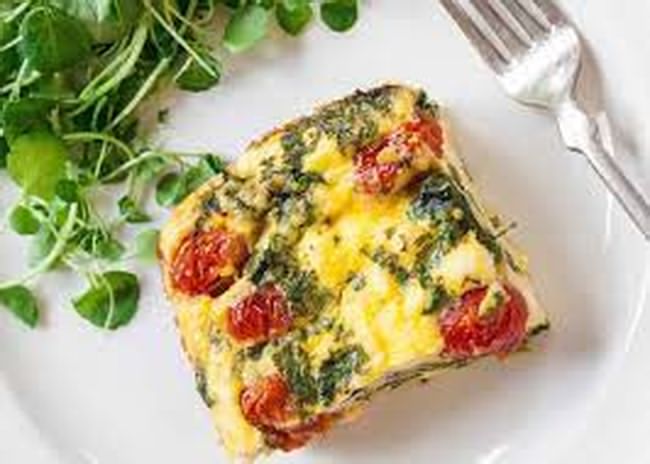 فریتاتا گوجهفرنگی و اسفناج (طرز تهیه) فریتاتا گوجهفرنگی و اسفناج (طرز تهیه)